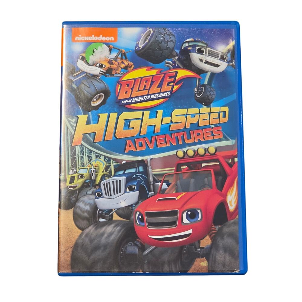 Blaze and the Monster Machines: High-Speed Adventures (DVD) used tested